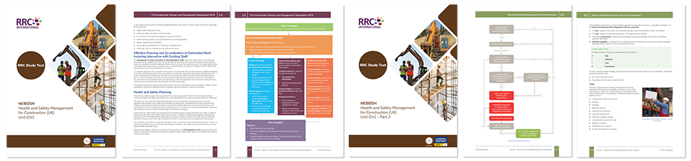 RRC's NEBOSH Construction Certificate Textbooks