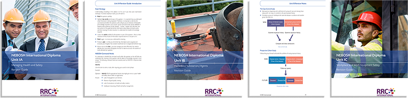 RRC's NEBOSH International Diploma in Health & Safety Revision Books