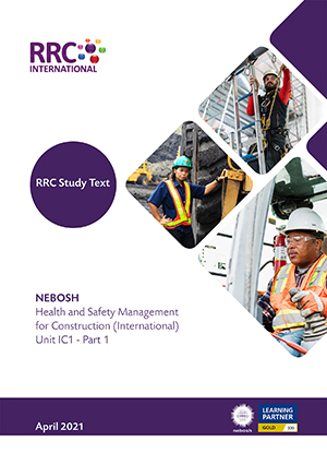 NEBOSH Health and Safety Management for Construction (International) Book Image