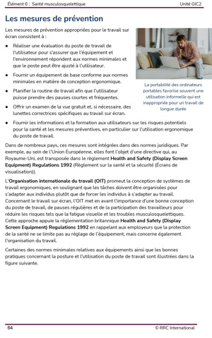 NEBOSH IGC en francais Textbook Sample GIC2 French Page 1