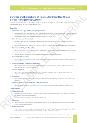 NEBOSH International General Certificate in Occupational Safety and Health Textbook Textbook GIC1 Sample Study Text Page 8