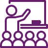 Classroom purple