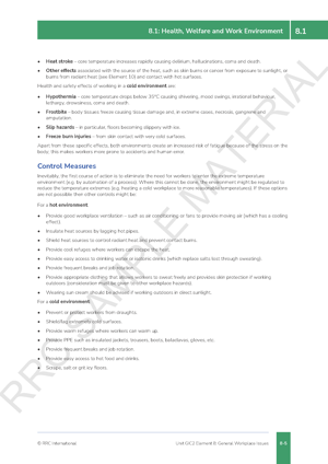 NEBOSH International General Certificate in Occupational Safety and Health Textbook Textbook GIC2 Sample Study Text Page 6