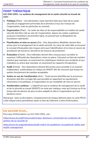 NEBOSH International General Certificate in Occupational Safety and Health French Textbook Textbook GIC1 French Page 3