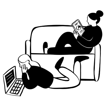 Journal Two Women Working From Home