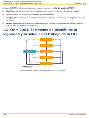 NEBOSH IGC Espanol Textbook Sample Unit GIC1 Book Spanish 3