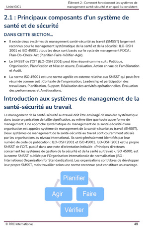 NEBOSH IGC en francais Textbook Sample GIC1 French Page 1