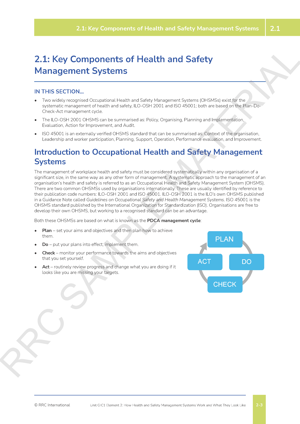 NEBOSH International General Certificate in Occupational Safety and Health Textbook Textbook GIC1 Sample Study Text Page 4